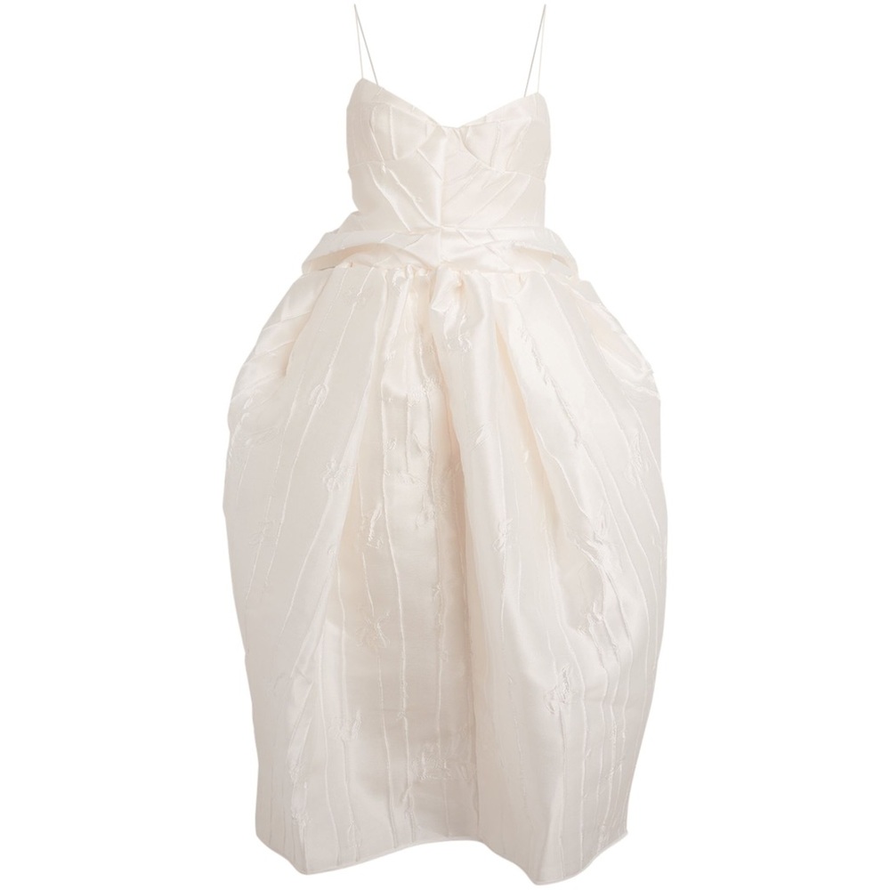 CECILIE BAHNSEN
Square Neckline Long Dress